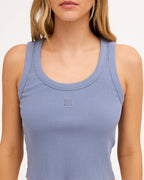 Billabong Womens Rerun Tank Top in BLUE SMOKE