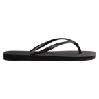Havaianas Slim Square Solid Black in Black