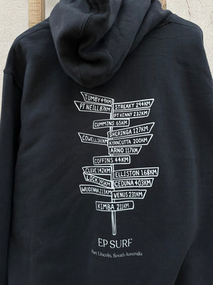EP SURF Mens Signs Hoody (4XL & 5XL Only) - Coal