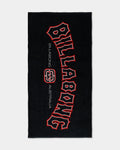 Billabong Mens Heritage Arch Towel in BLACK