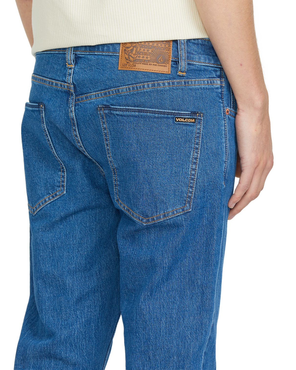 Volcom Vorta Denim in BOLD BLUE