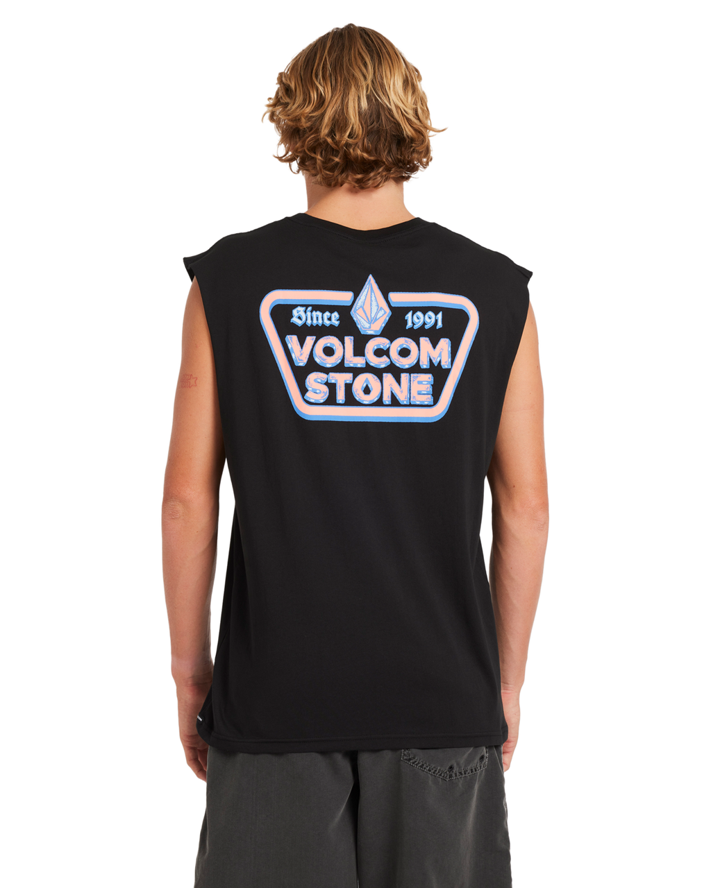 Volcom Counter Top Muscle in BLACK
