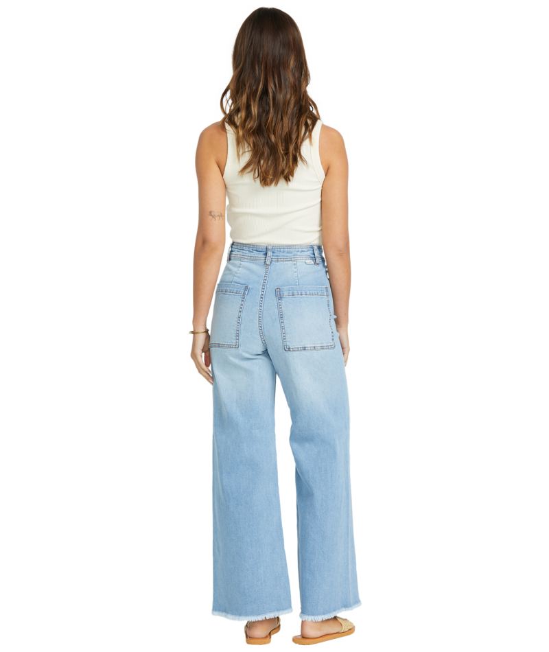 Billabong Free Fall Indigo Dnm Pnt in SURF SPRAY