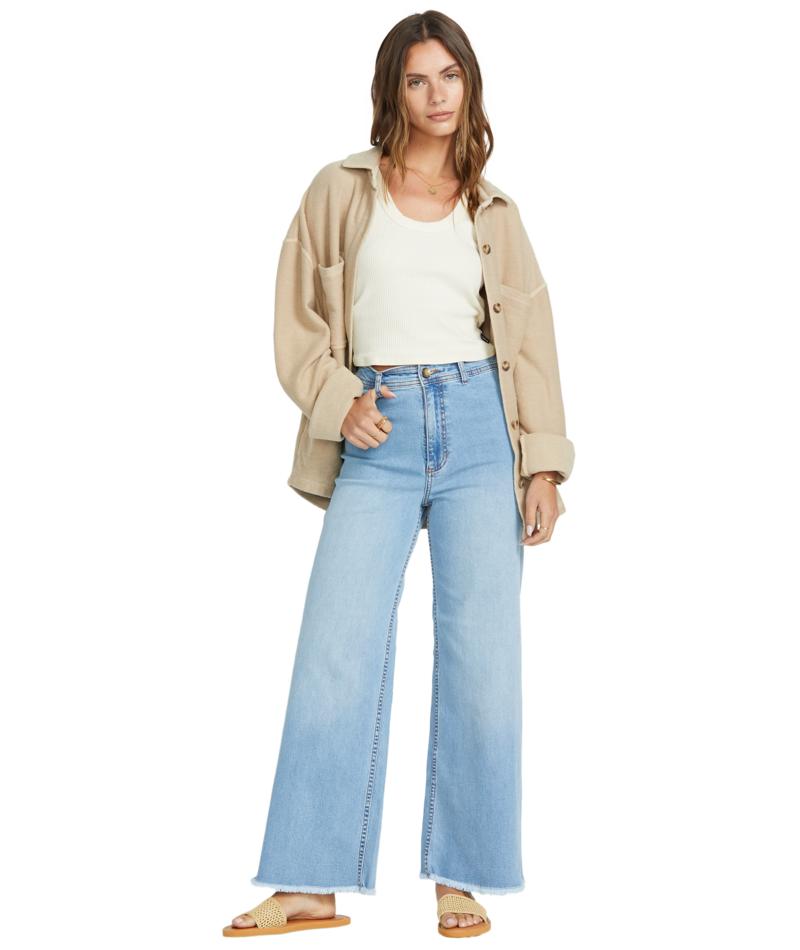 Billabong Free Fall Indigo Dnm Pnt in SURF SPRAY