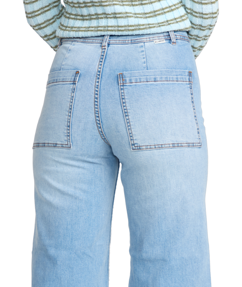 Billabong Free Fall Indigo Dnm Pnt in SURF SPRAY