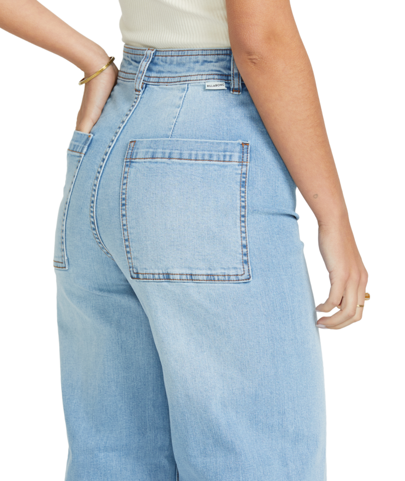 Billabong Free Fall Indigo Dnm Pnt in SURF SPRAY