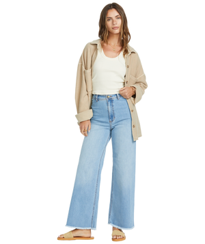 Billabong Free Fall Indigo Dnm Pnt in SURF SPRAY