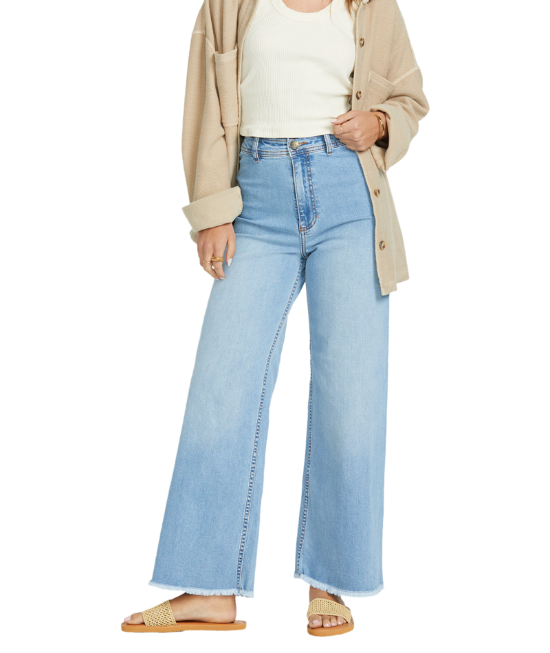 Billabong Free Fall Indigo Dnm Pnt in SURF SPRAY