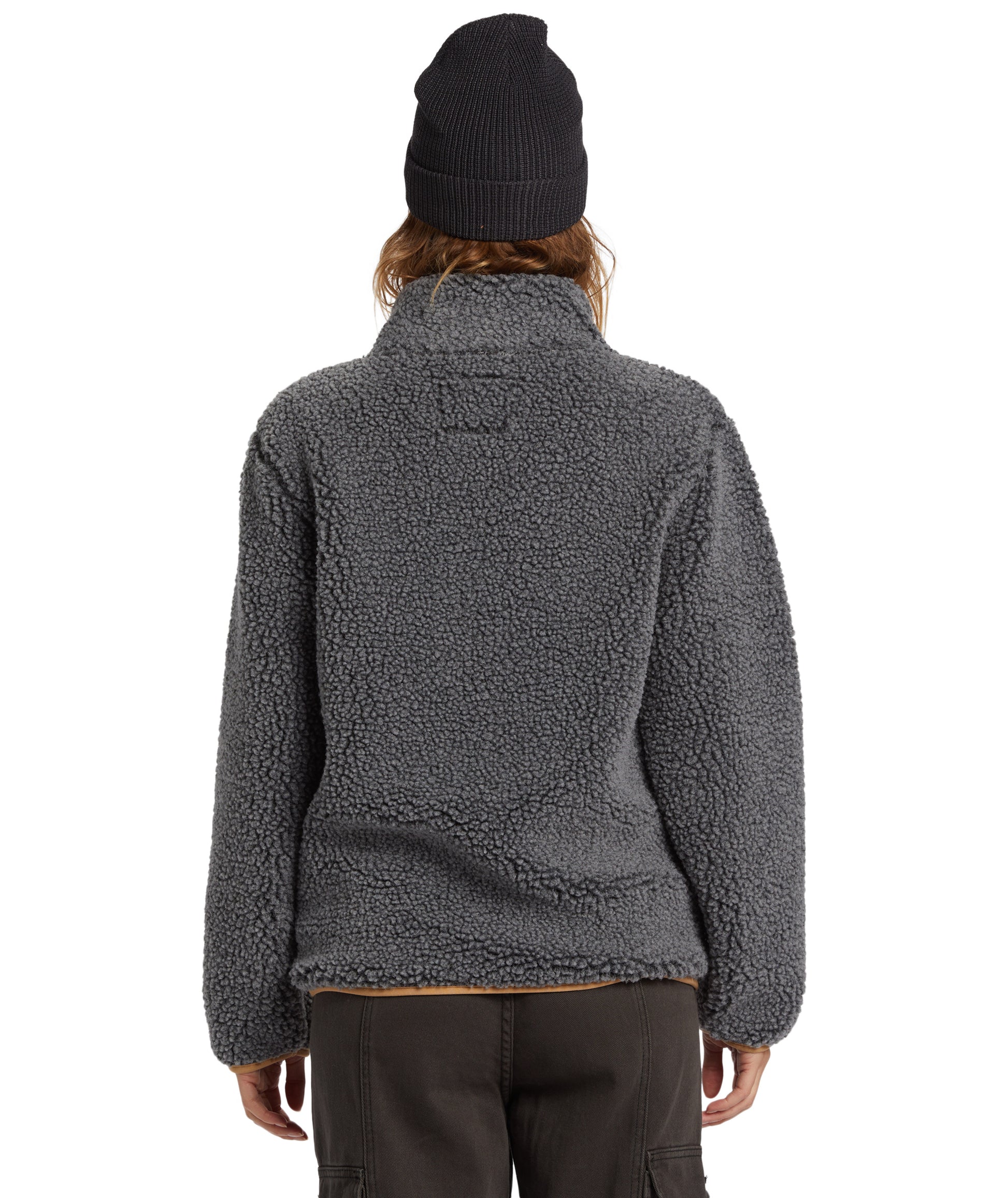 Billabong Horizon Mock Neck in CHARCOAL
