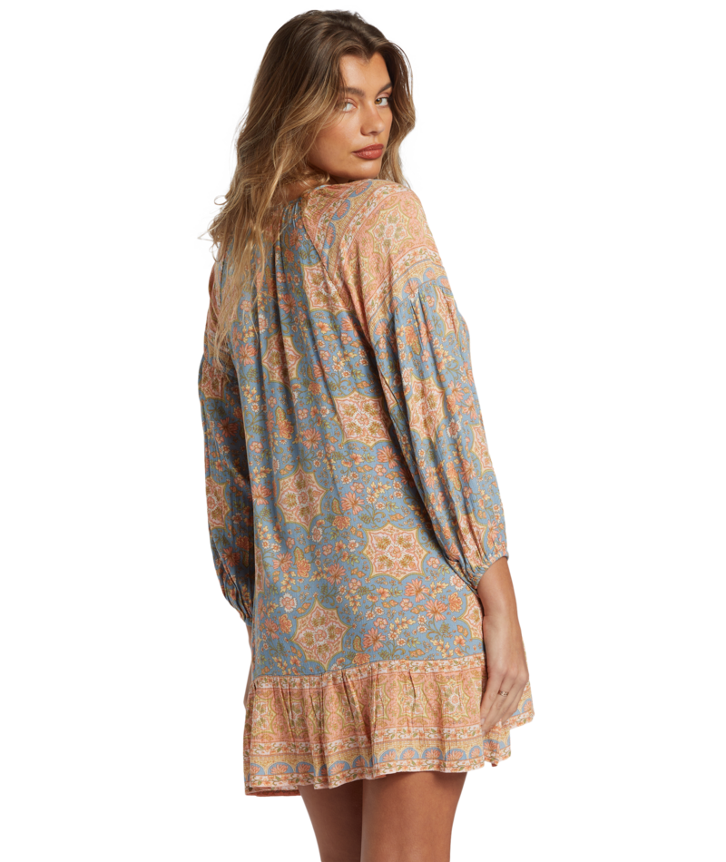 Billabong Shes A Dreamer Dress in Western Sky