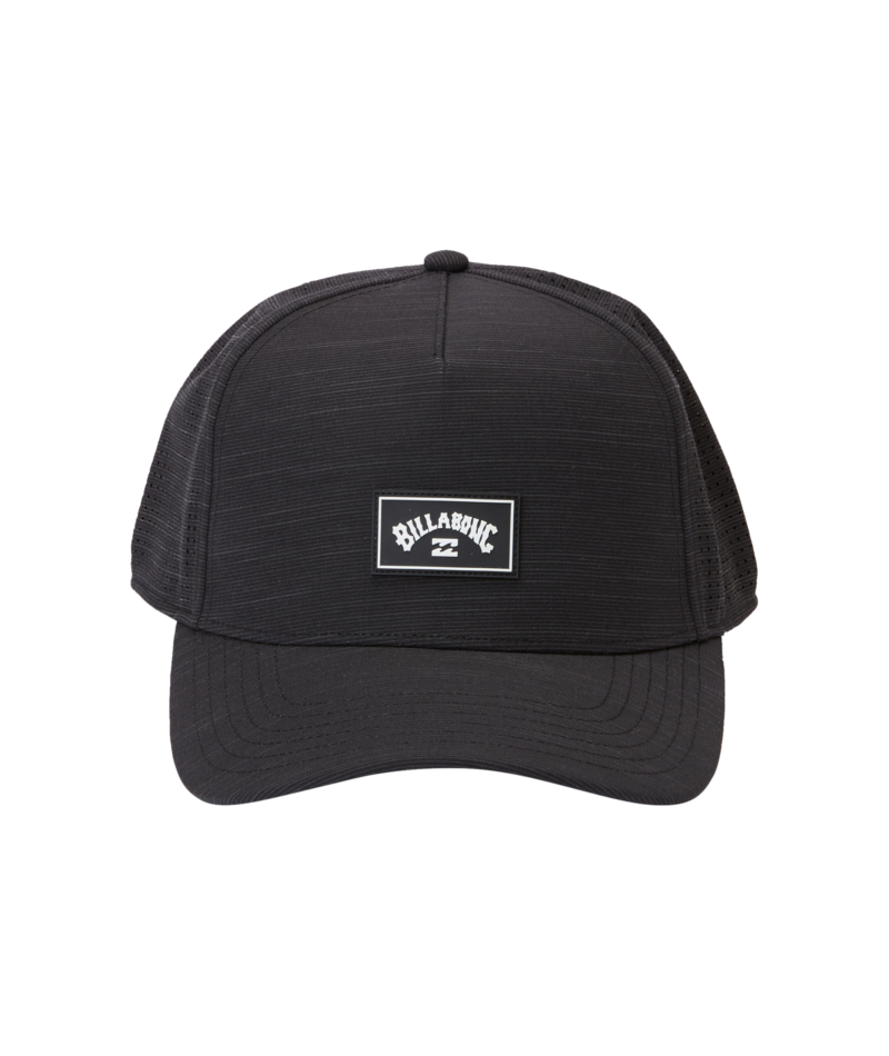 Billabong Crossfire Snapback in BLACK SLUB