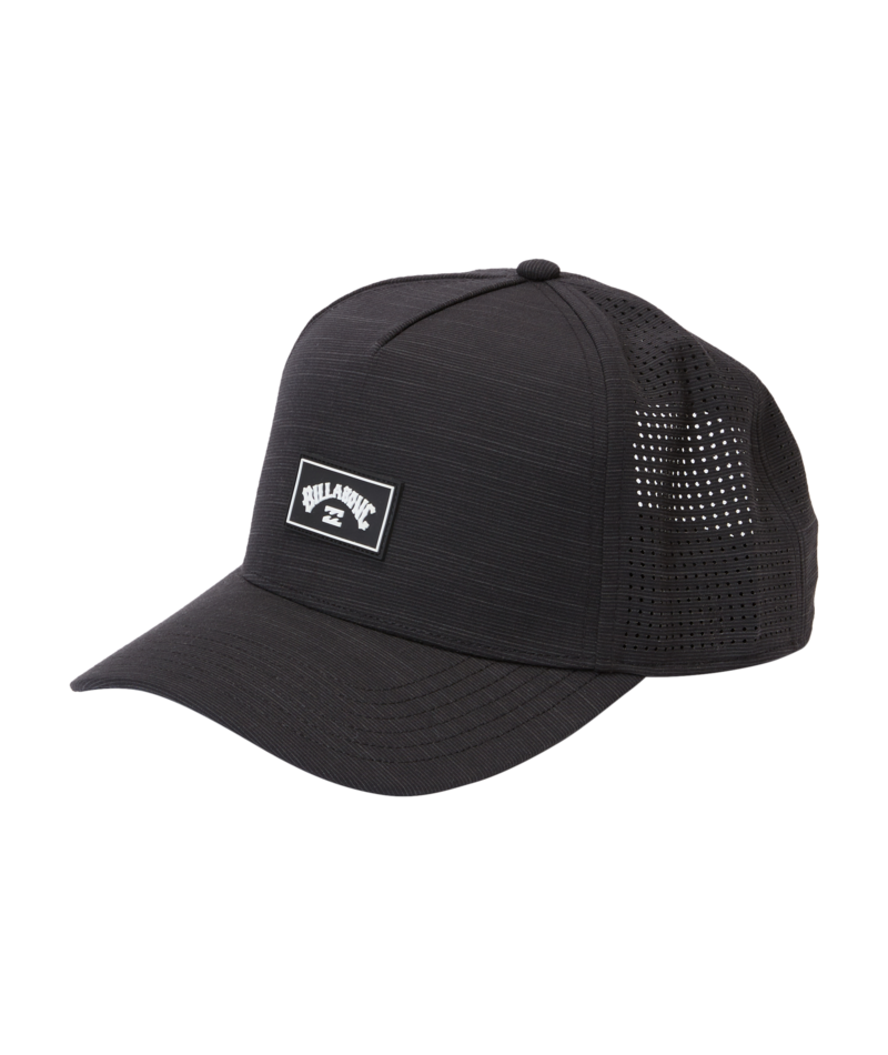 Billabong Crossfire Snapback in BLACK SLUB