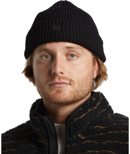 Billabong Adiv Barrow Beanie in BLACK