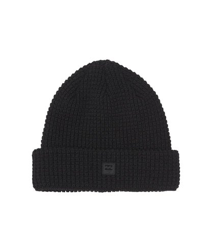 Billabong Adiv Barrow Beanie in BLACK