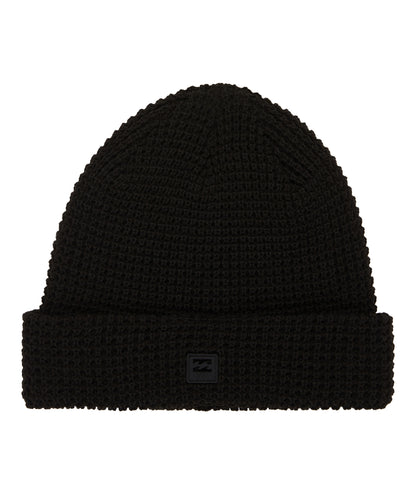 Billabong Adiv Barrow Beanie in BLACK