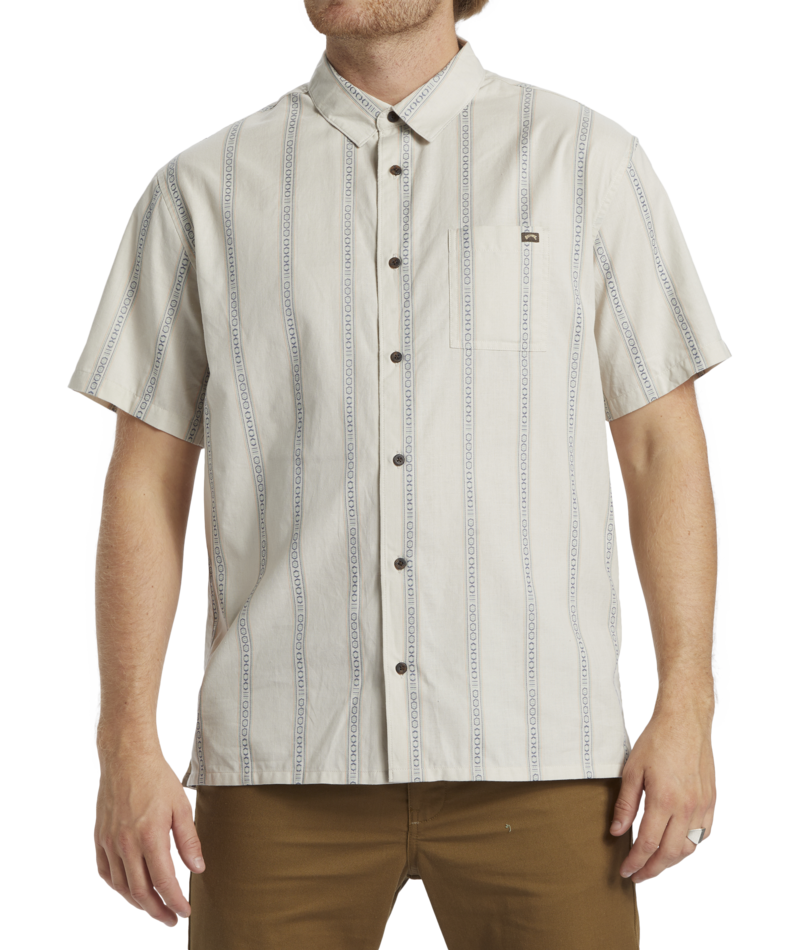 Billabong Sundays Jacquard Ss in CHINO