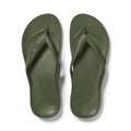 Archies Footwear Arch Support Thongs - Classic - Olive in Single