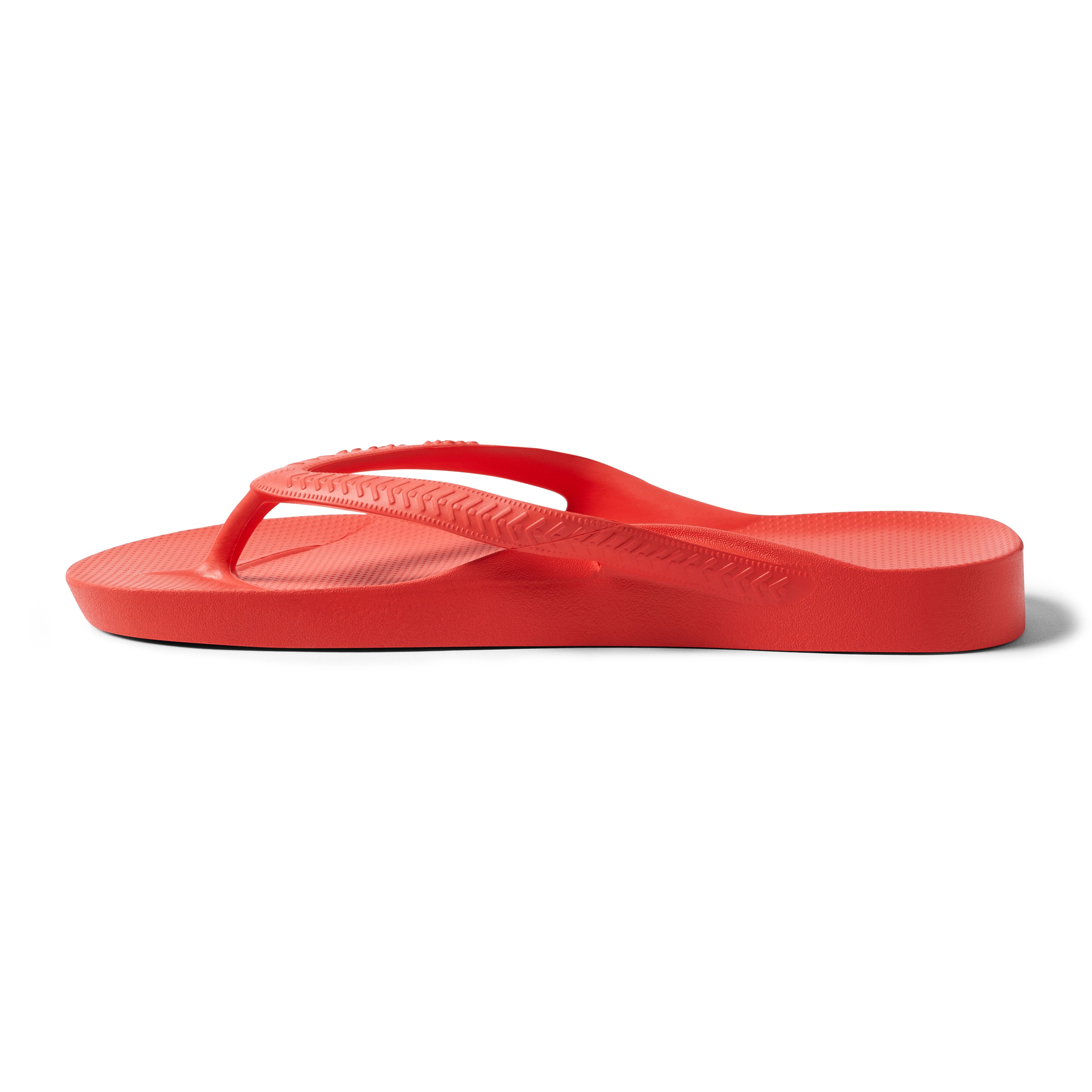 Archies Footwear Arch Support Thongs - Classic - Coral in Single