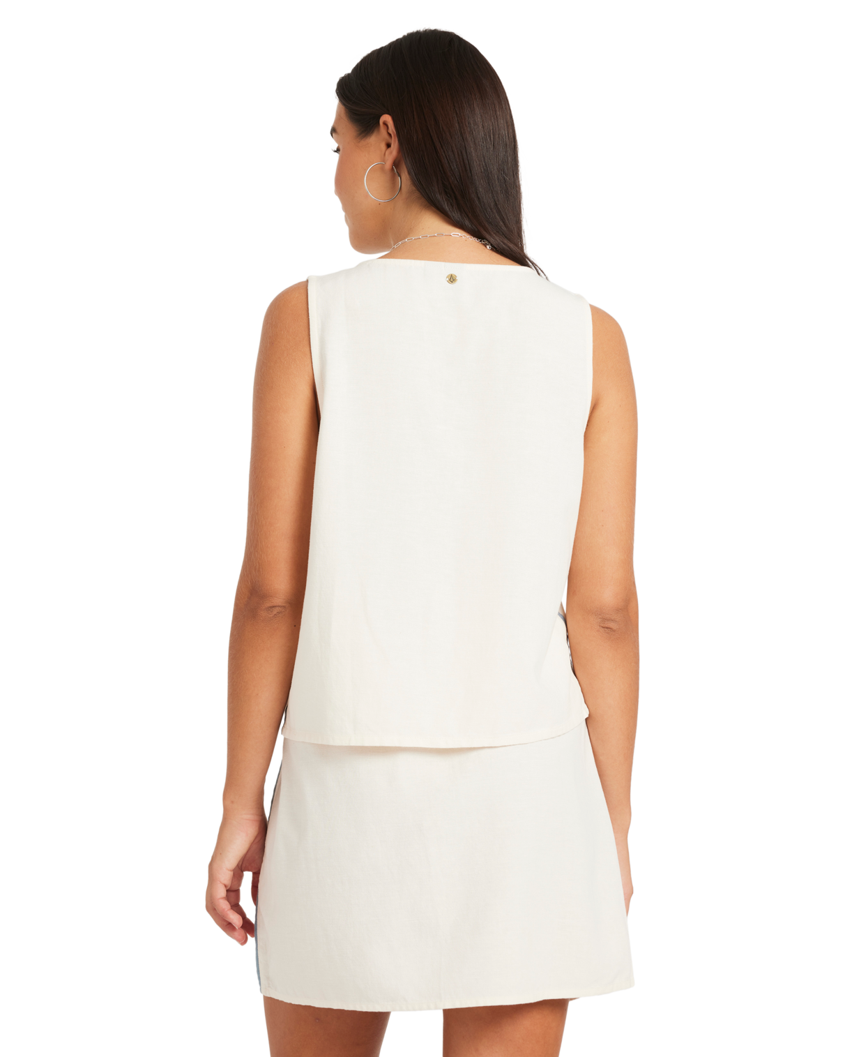 Volcom Small Talk Top in VINTAGE WHITE