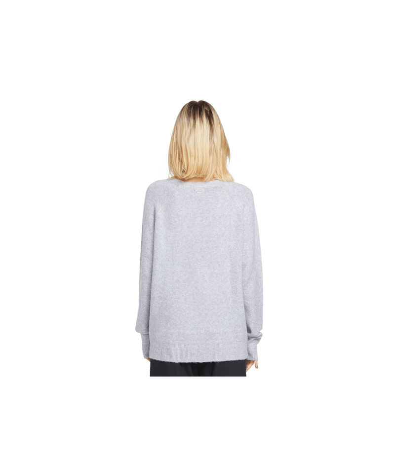 Billabong Twinkle Teas Sweater in LIGHT GREY