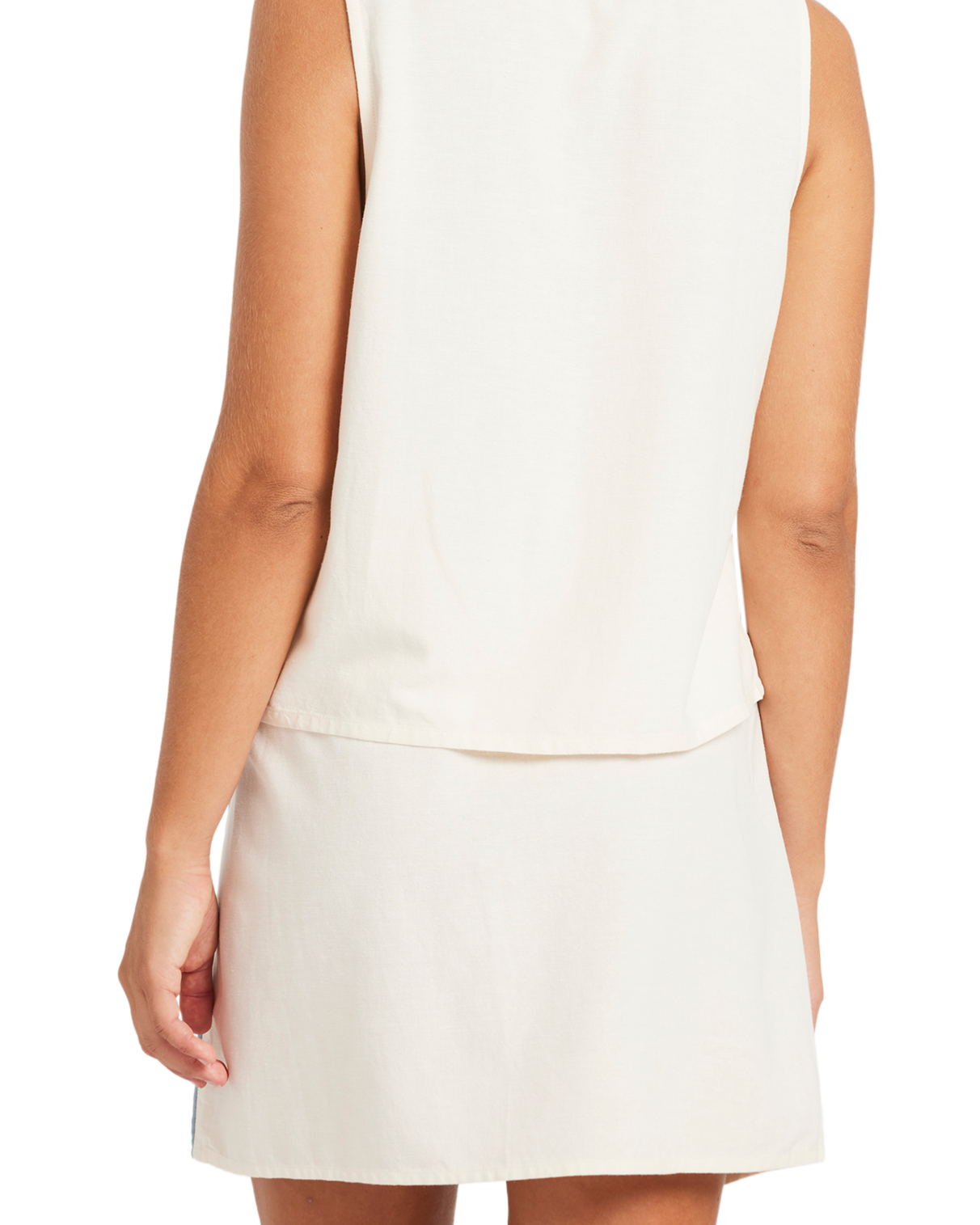 Volcom Small Talk Skirt in VINTAGE WHITE