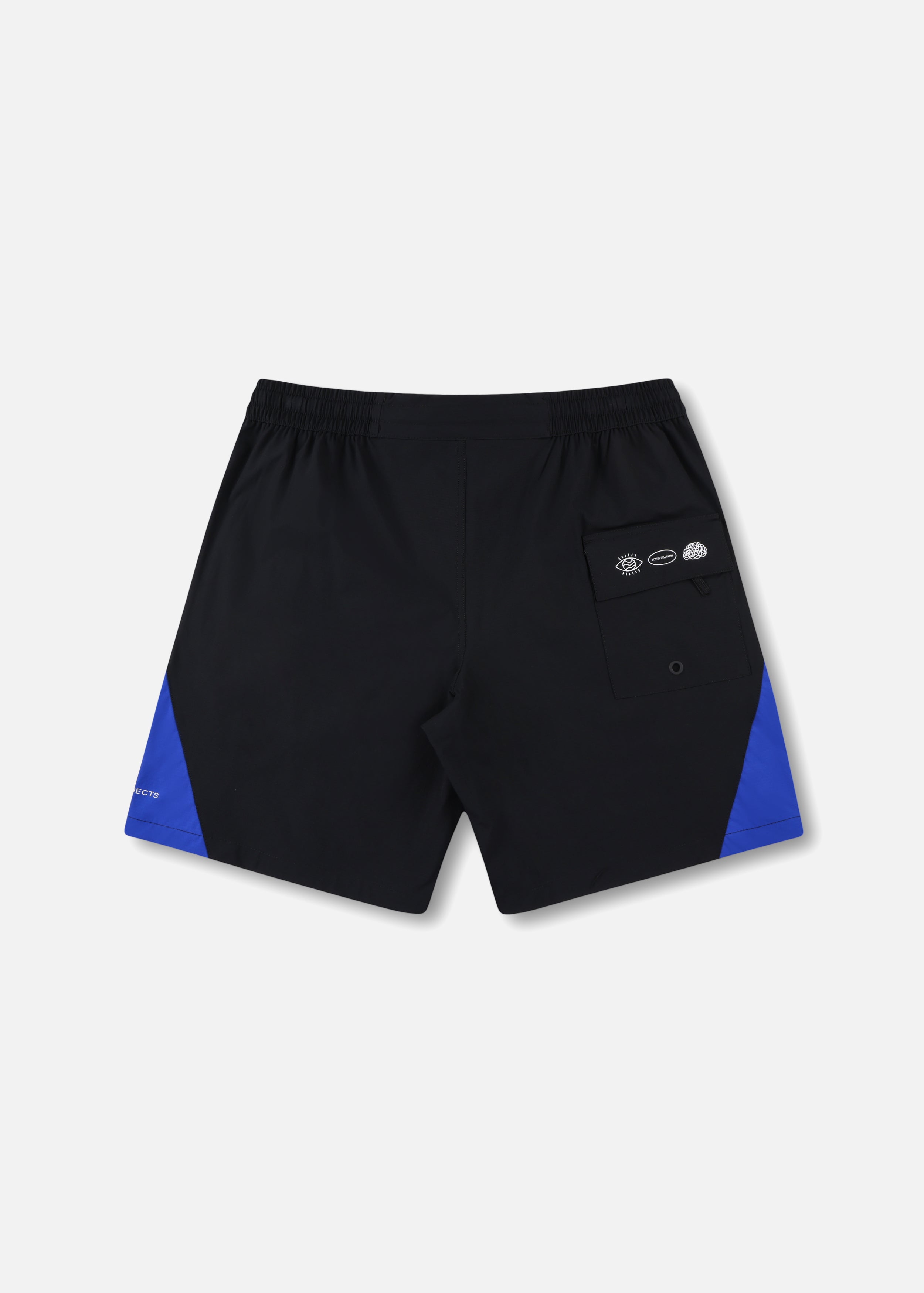 Rivvia Projects Daily Ride Passage Short in BLACK/BLUE