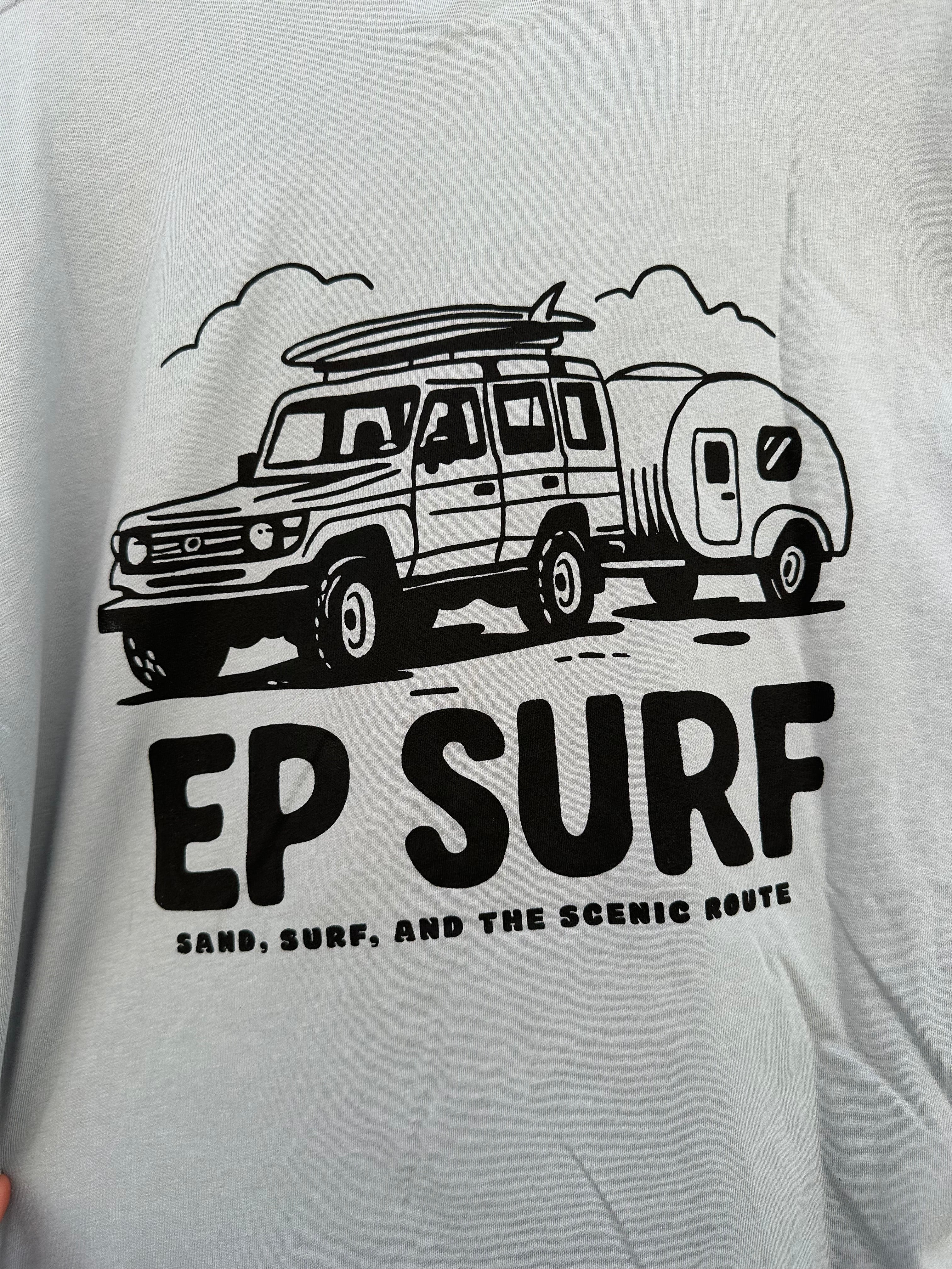 EP SURF Mens Troopy Tee - Smoke/Black