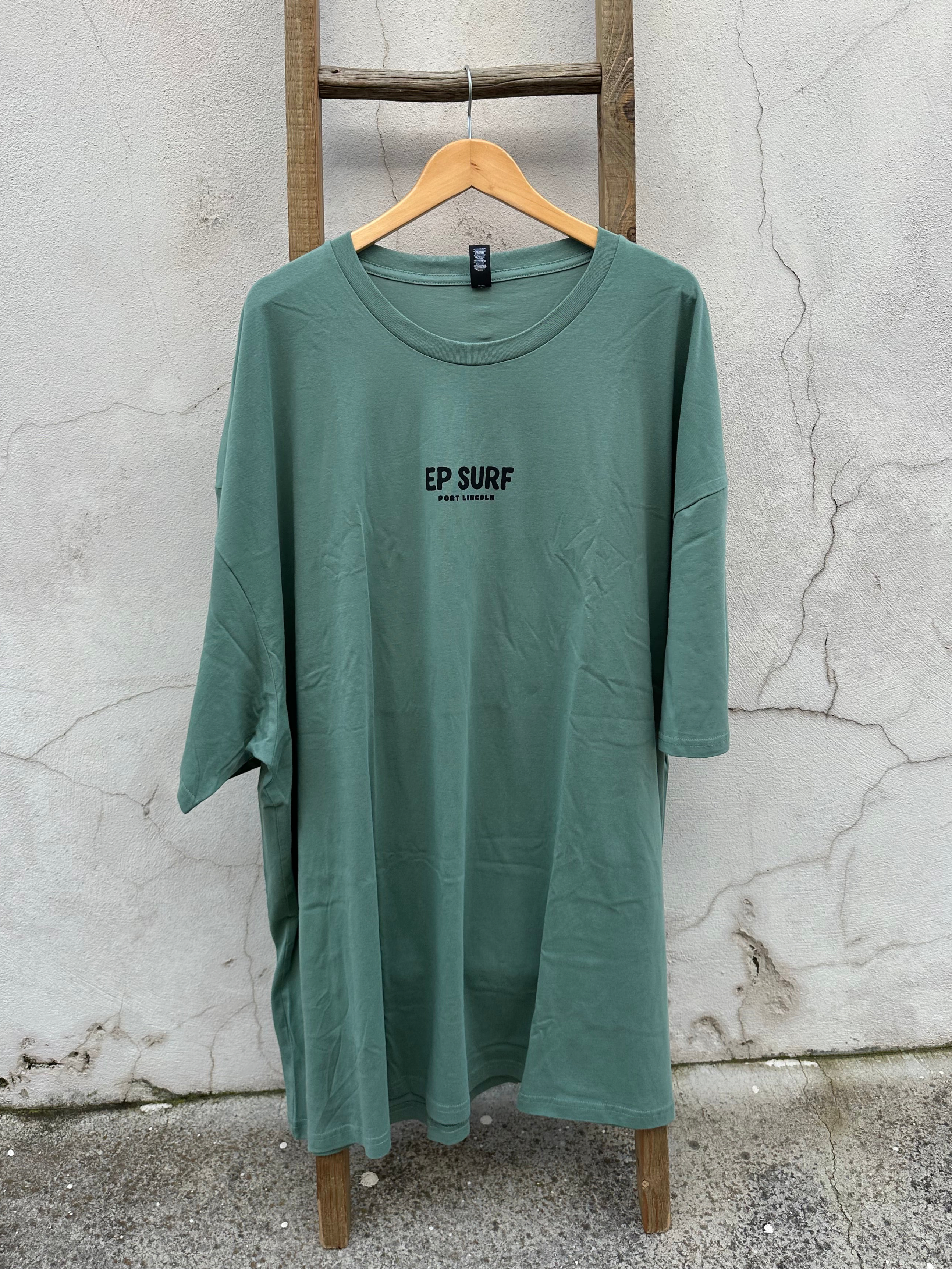 EP SURF Mens Troopy Tee (4XL & 5XL) - Sage/Black