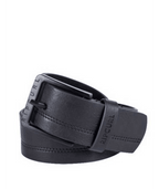 Rip Curl Double Stitch Pu Belt in BLACK
