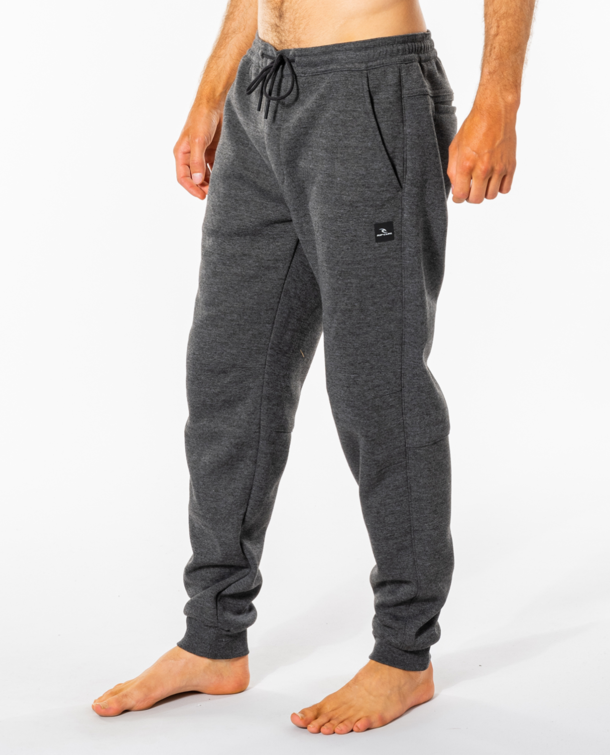 Rip Curl Anti Series Departed Trackpant in CHARCOAL MARLE