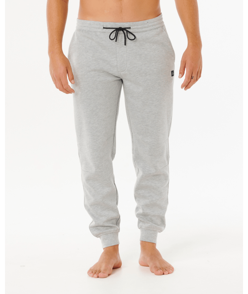 Rip Curl Anti Series Departed Trackpant in LIGHT GREY MARLE