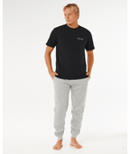 Rip Curl Anti Series Departed Trackpant in LIGHT GREY MARLE