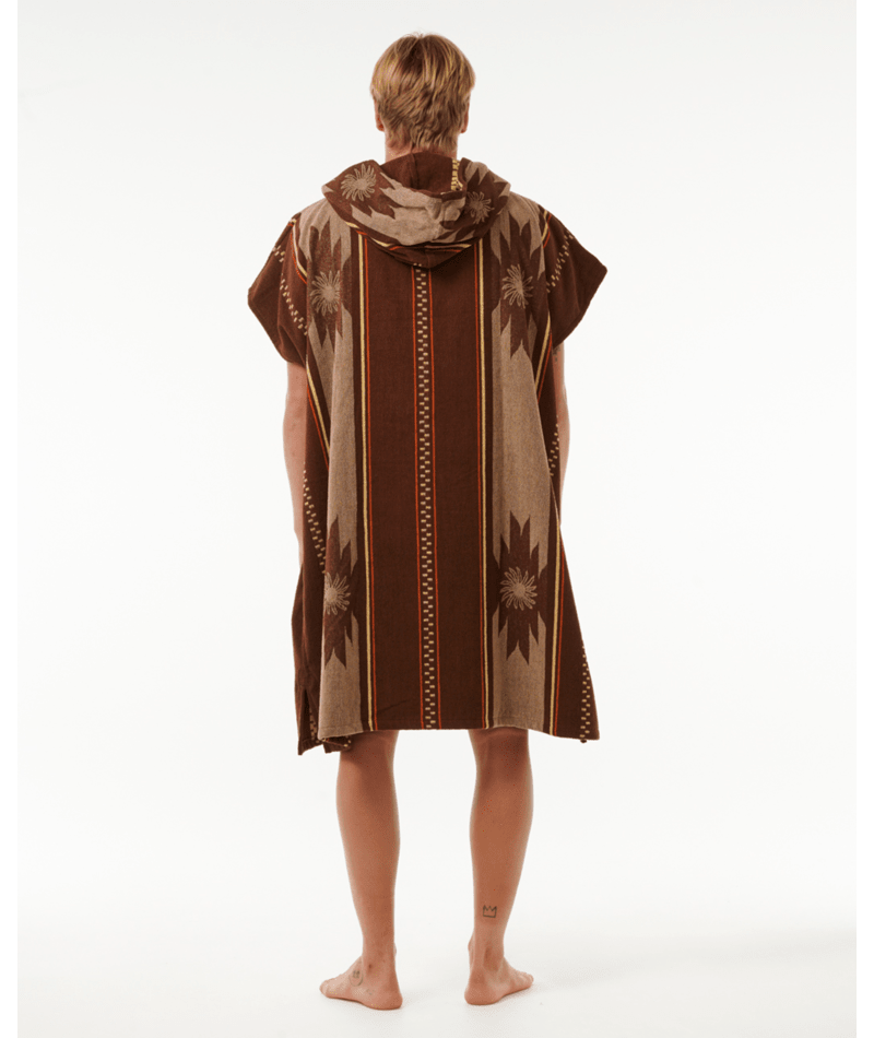 Rip Curl Searchers Hooded Towel in DUSTED CHOCOLATE