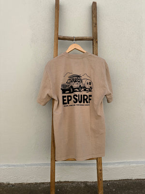 EP SURF Mens Troopy Tee - Khaki