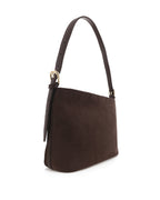 Billini Emerson Handle Bag in DARK CACAO SUEDE