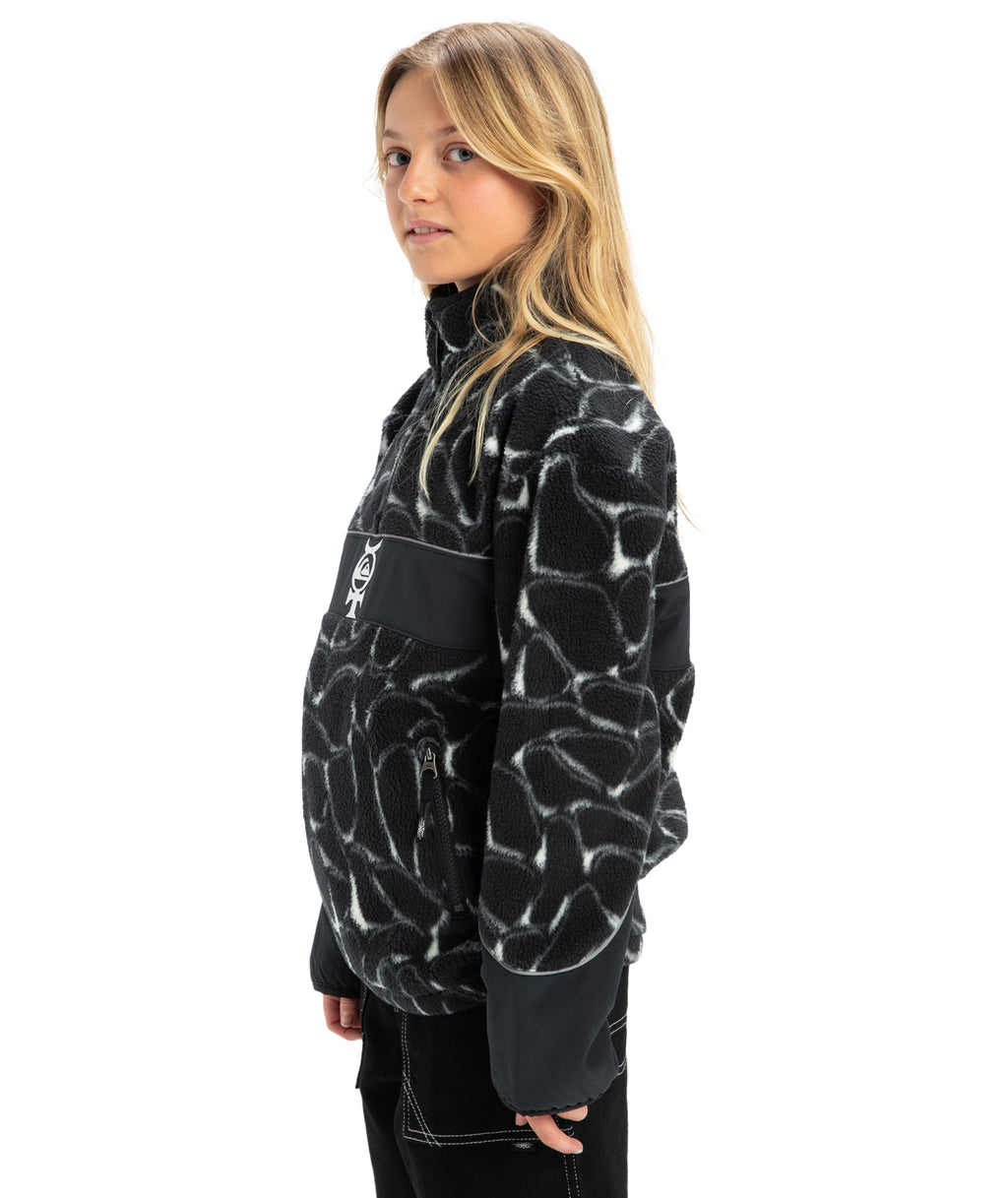 Quiksilver Mercury Sherpa Youth in BLACK MERCURY