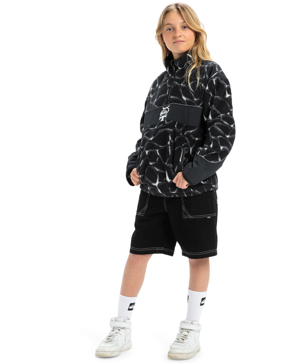 Quiksilver Mercury Sherpa Youth in BLACK MERCURY