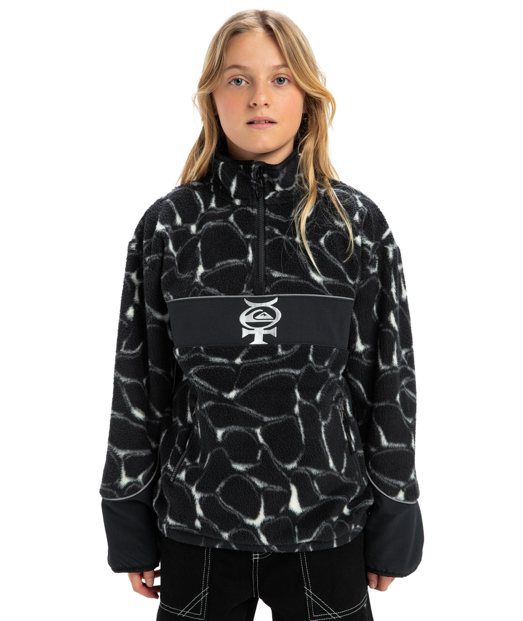 Quiksilver Mercury Sherpa Youth in BLACK MERCURY