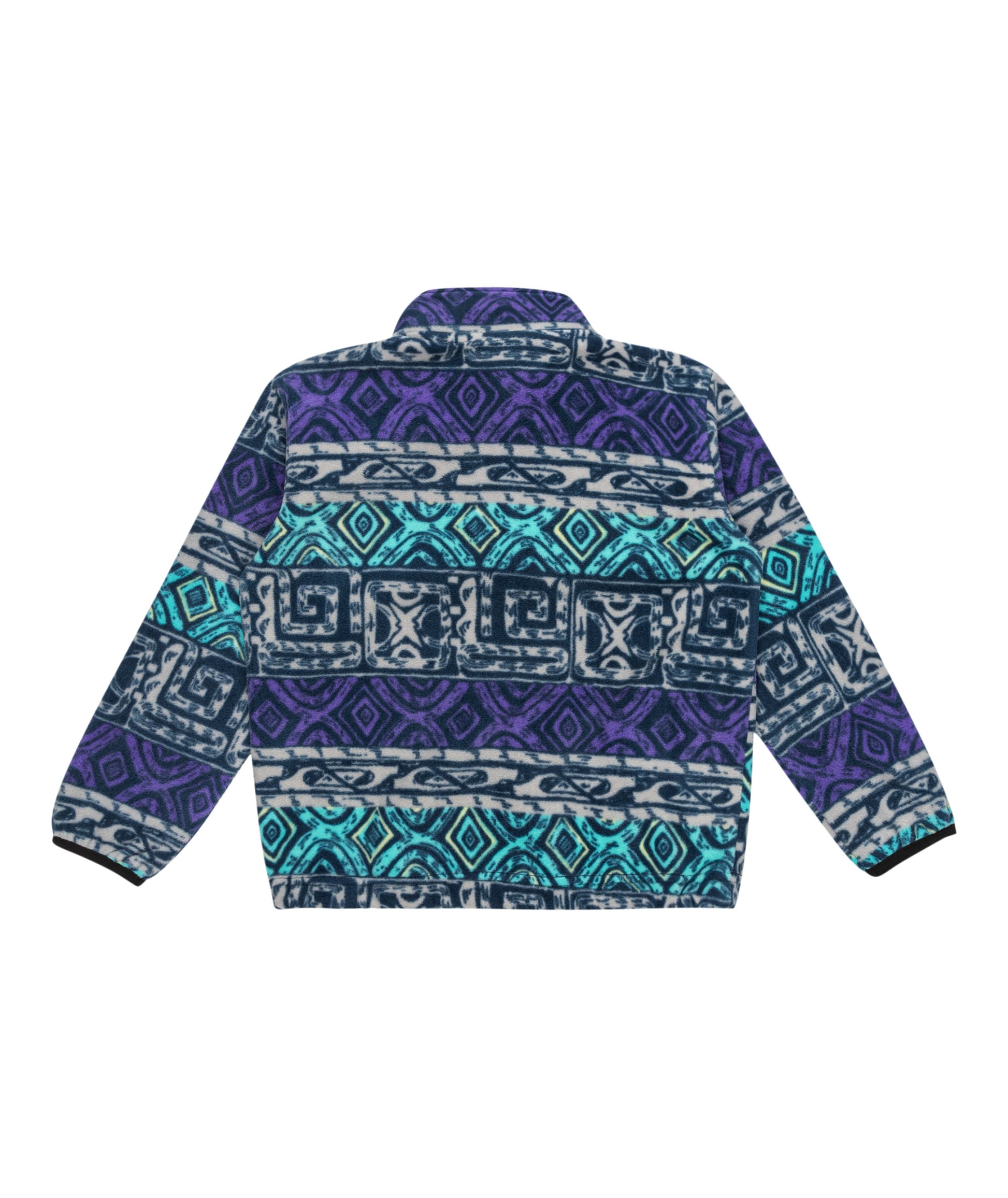 Quiksilver Global Heat Polar Zip Boys in SILVER GRAY GLOBAL HEAT STRIPE