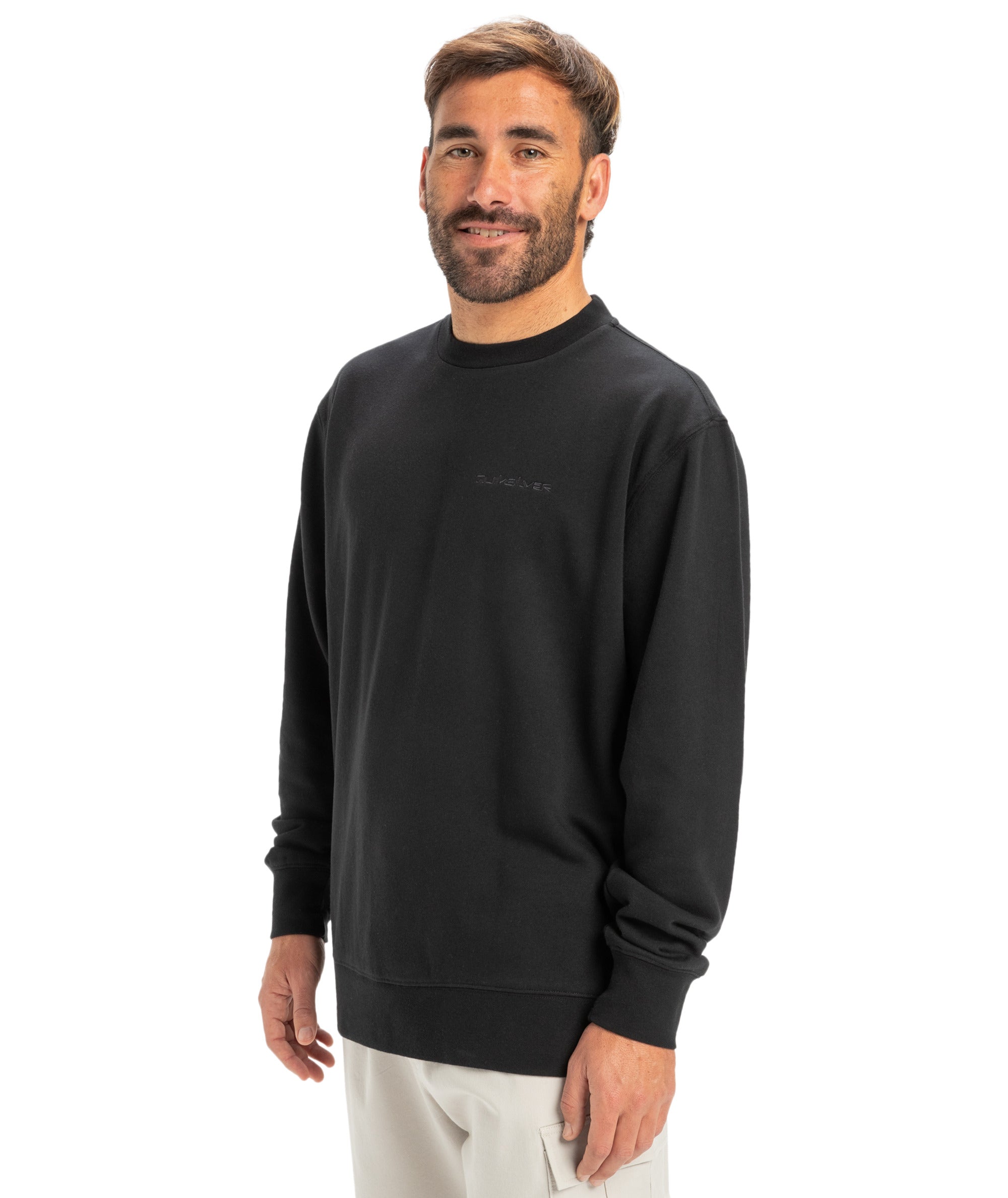 Quiksilver Salt Water Crew in BLACK