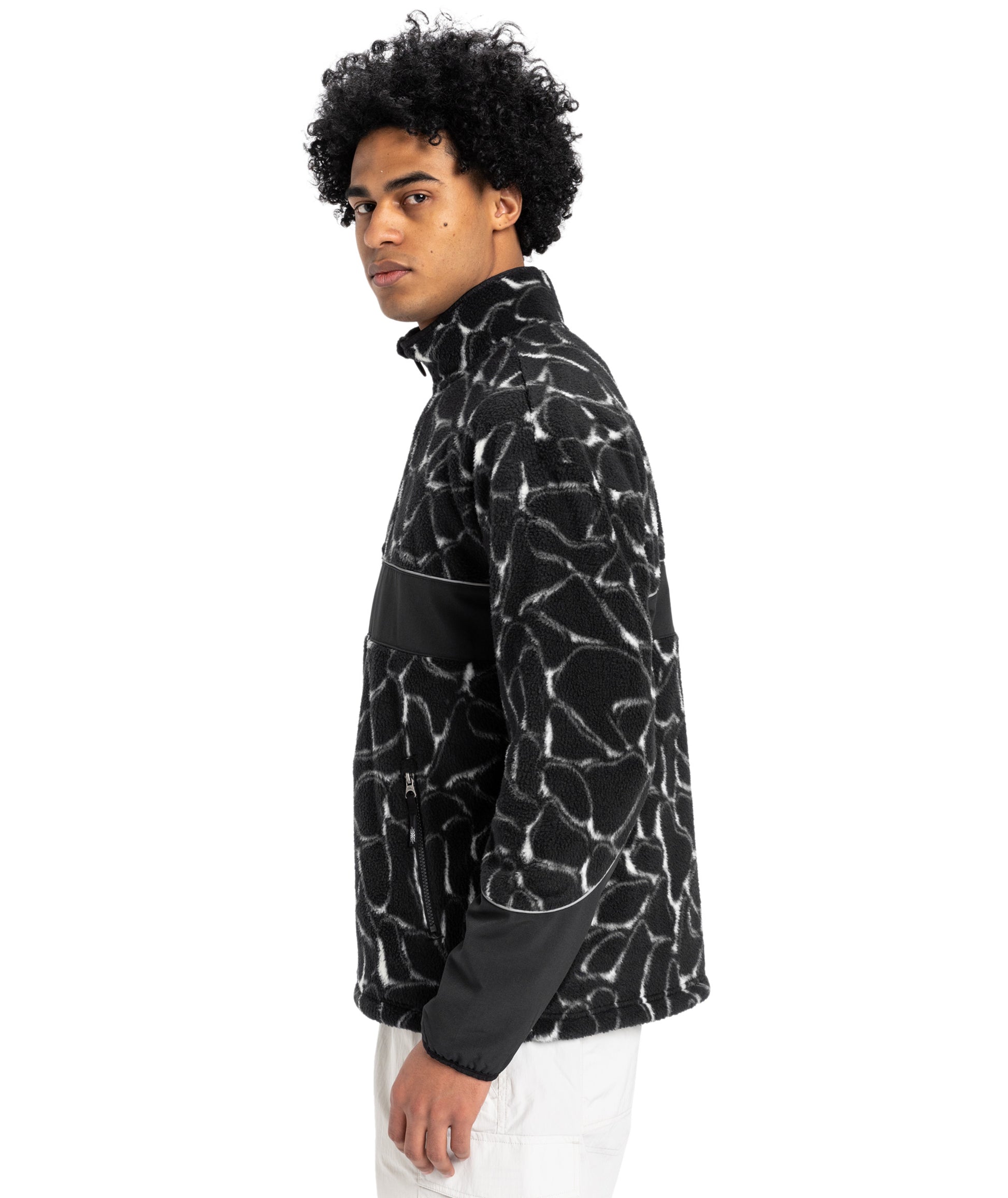Quiksilver Mercury Sherpa in BLACK MERCURY
