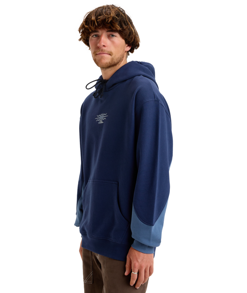 Quiksilver Mercury Devil Hoodie in BLACK IRIS