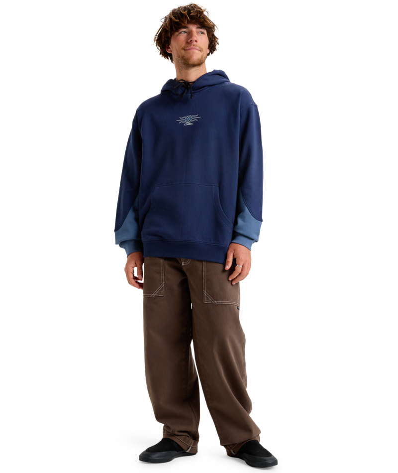 Quiksilver Mercury Devil Hoodie in BLACK IRIS