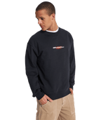 Quiksilver Mercury Trident Crew in BLACK