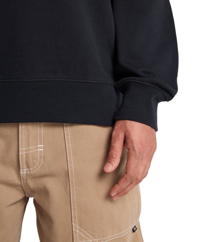 Quiksilver Mercury Trident Crew in BLACK