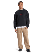 Quiksilver Mercury Trident Crew in BLACK