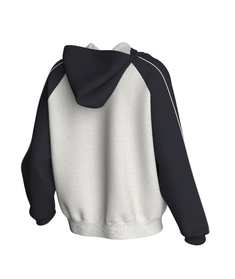 Quiksilver Yg Operator Zip Hood in LIGHT GREY HEATHER