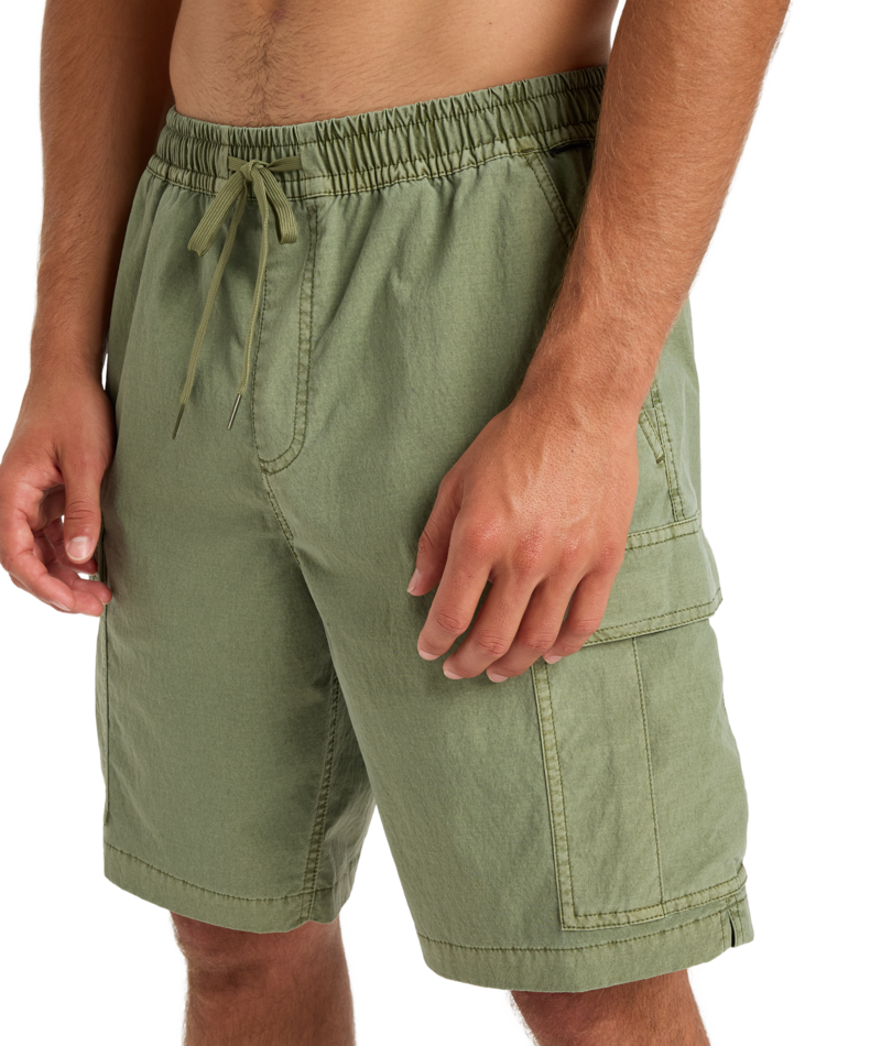 Quiksilver Taxer Surfwash Amphibian 19 in LODEN GREEN