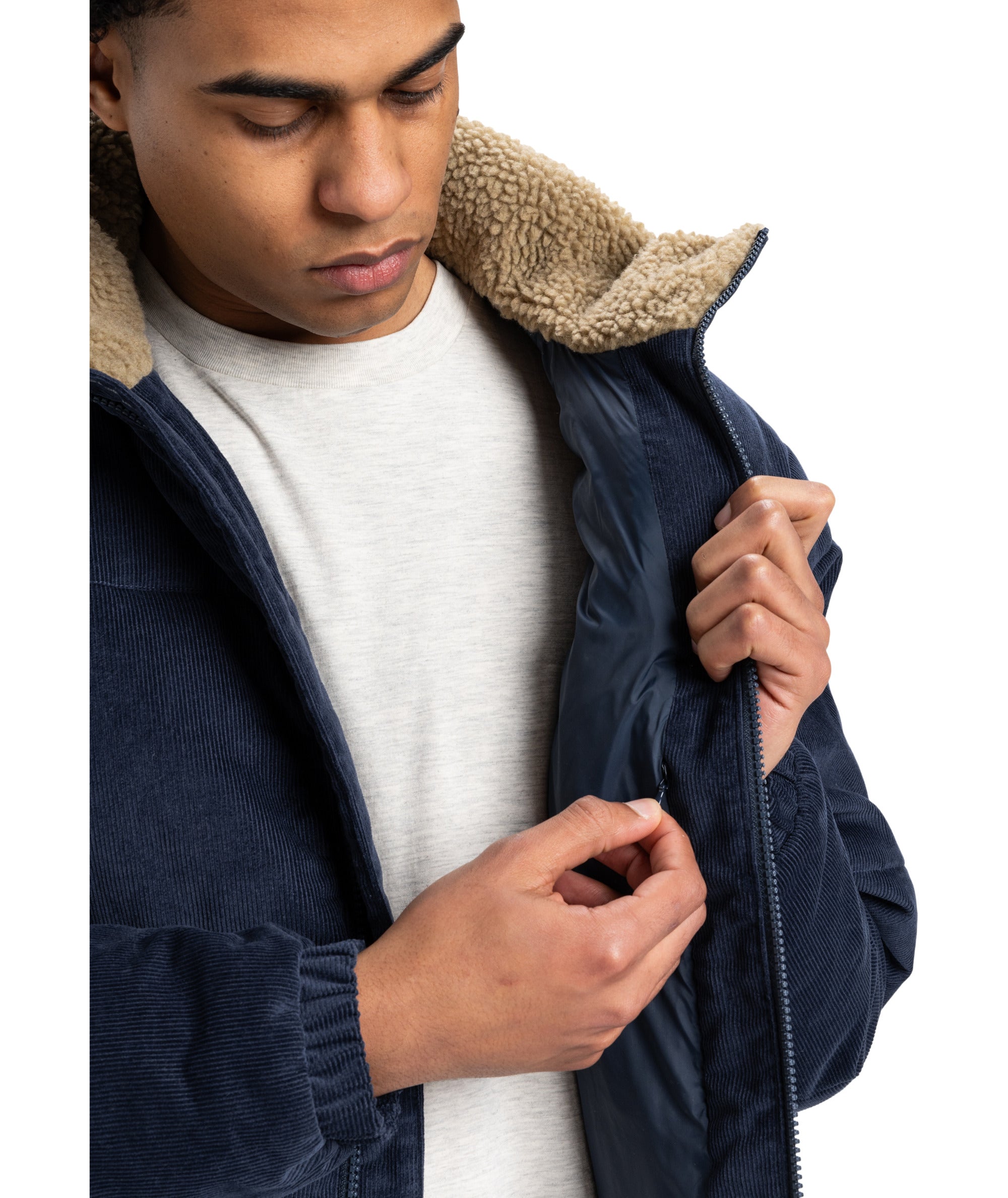 Quiksilver Wild Mountain Jacket in BLUE NIGHTS