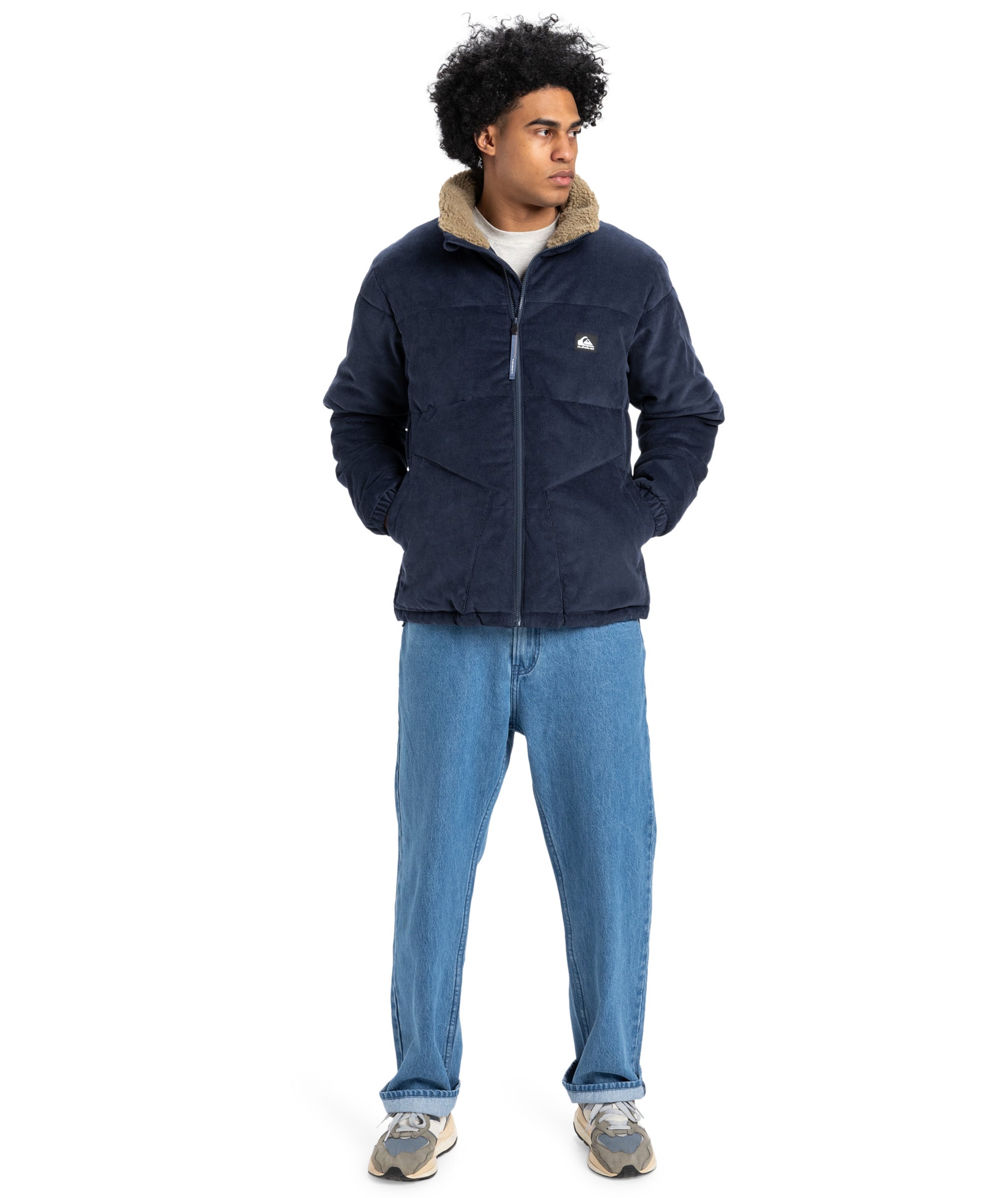 Quiksilver Wild Mountain Jacket in BLUE NIGHTS